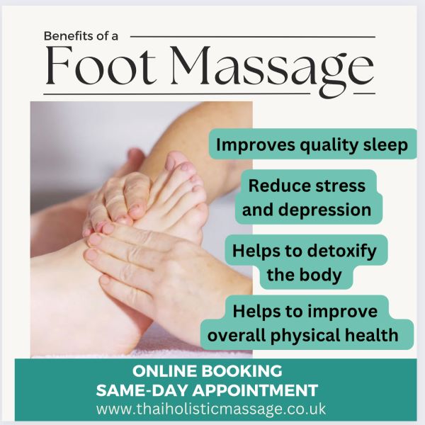 Benefits Of A Foot Massage Thai Holistic Massage Therapy